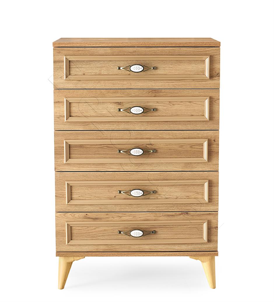 Irmak 5 Çekmeceli Şifonyer 70x46x105cm