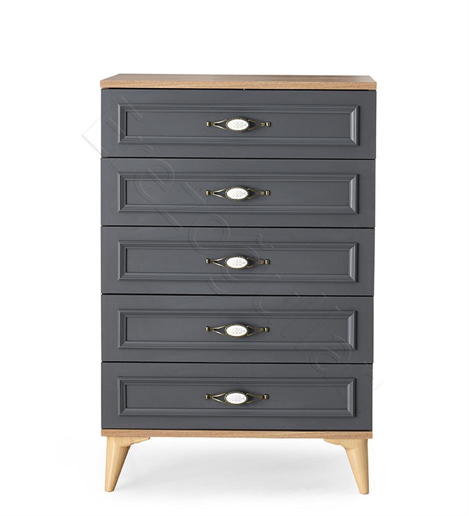 Irmak 5 Çekmeceli Şifonyer 70x46x105cm