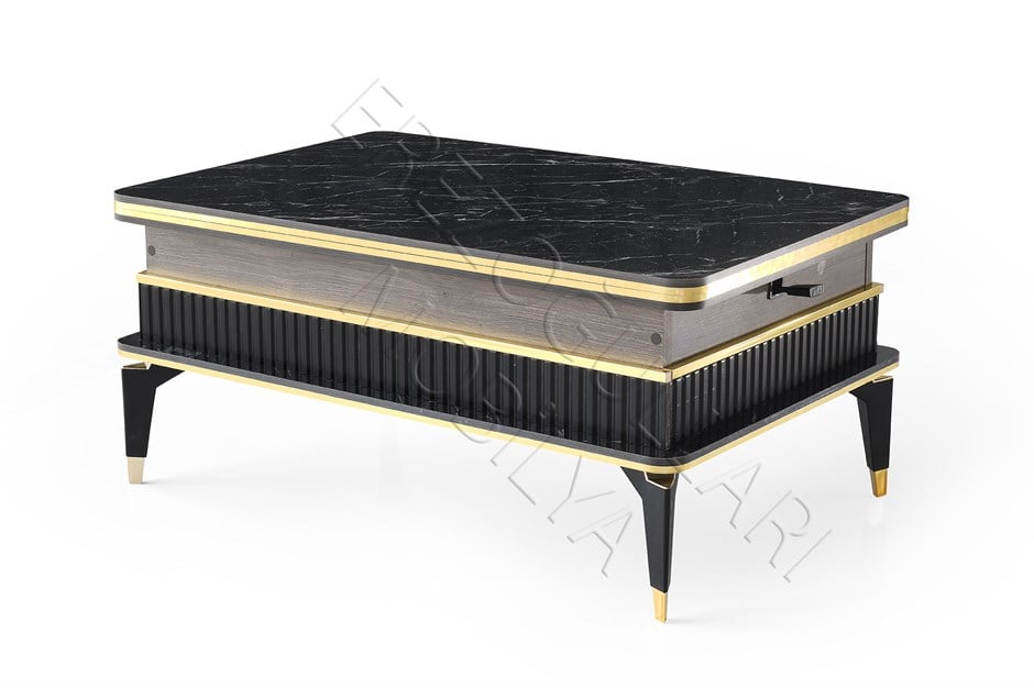 Irmak Akıllı Orta Sehpa 3 Kademeli Yemek Masası