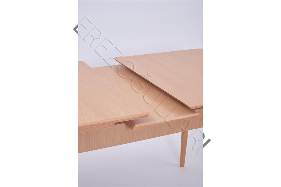 Kayın Boyalı Mdf Mutfak Masası 80x130