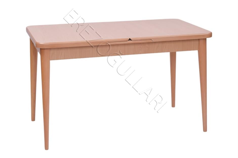 Kayın Boyalı Mdf Mutfak Masası 80x130