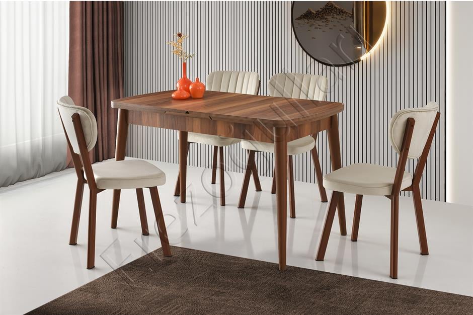 Kelebek Açılır MDF Sadece Yemek Masası 90*140cm