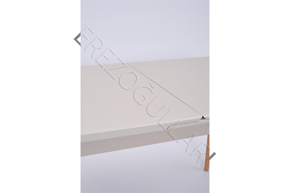 Kum Beji Boyalı Mdf Mutfak Masası 80x130