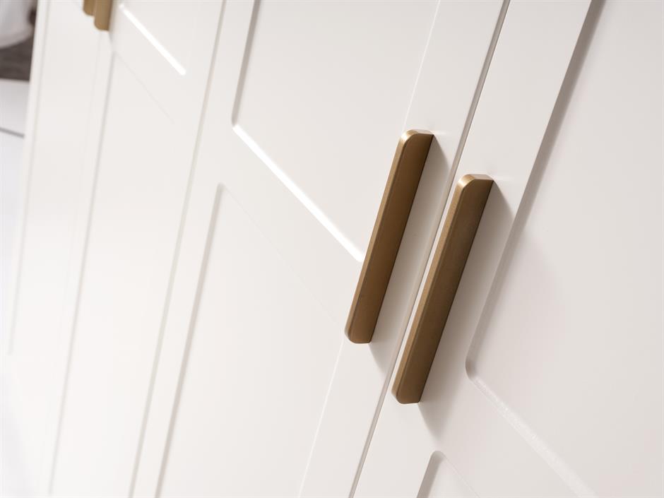 Liora %100 MDF 6 Kapaklı Modern Dolap