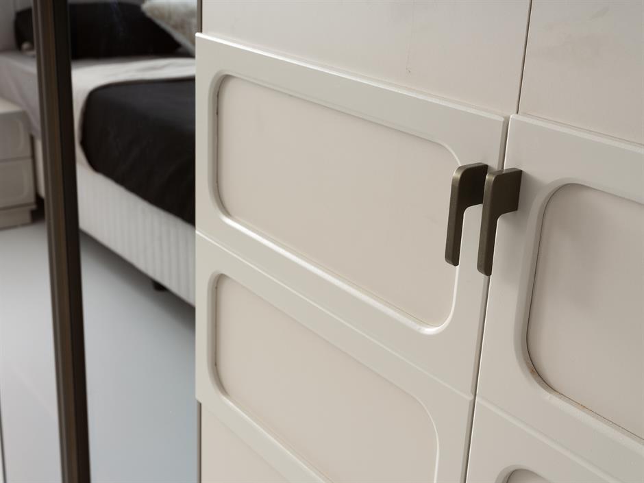 Malta %100 MDF 6 Kapaklı Modern Dolap
