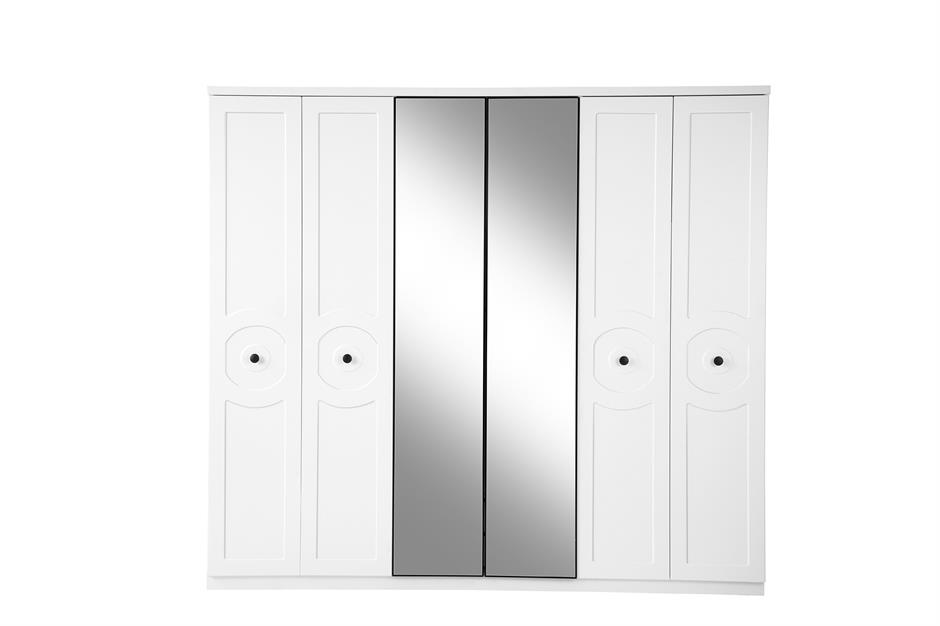 Emir %100 MDF 6 Kapaklı Modern Dolap