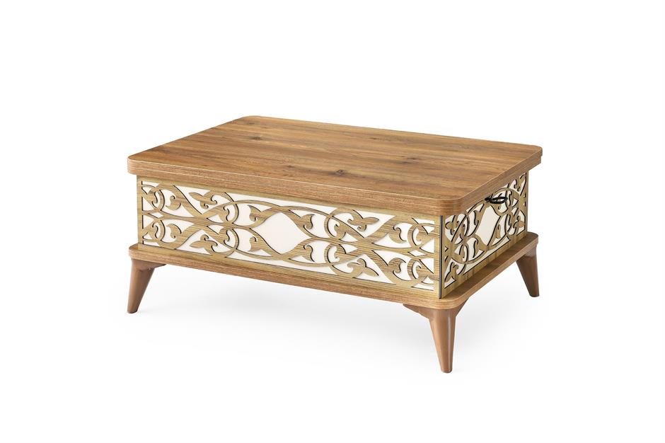 Manolya 5 Kademeli Akıllı Sihirli Orta Sehpa 114 60x90  