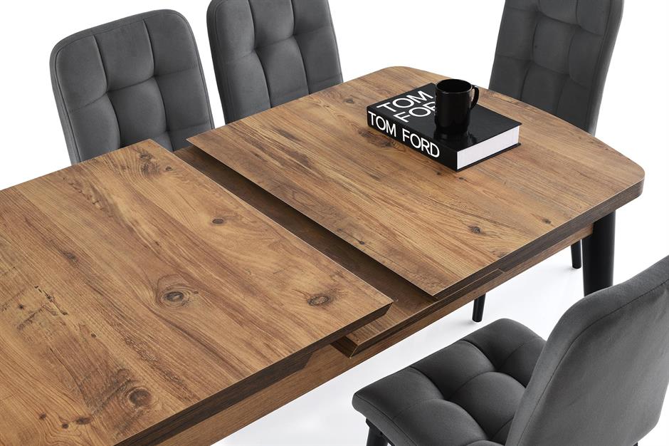 Milano Suna Banklı MDF Mutfak Masa Sandalye Takımı 60x100