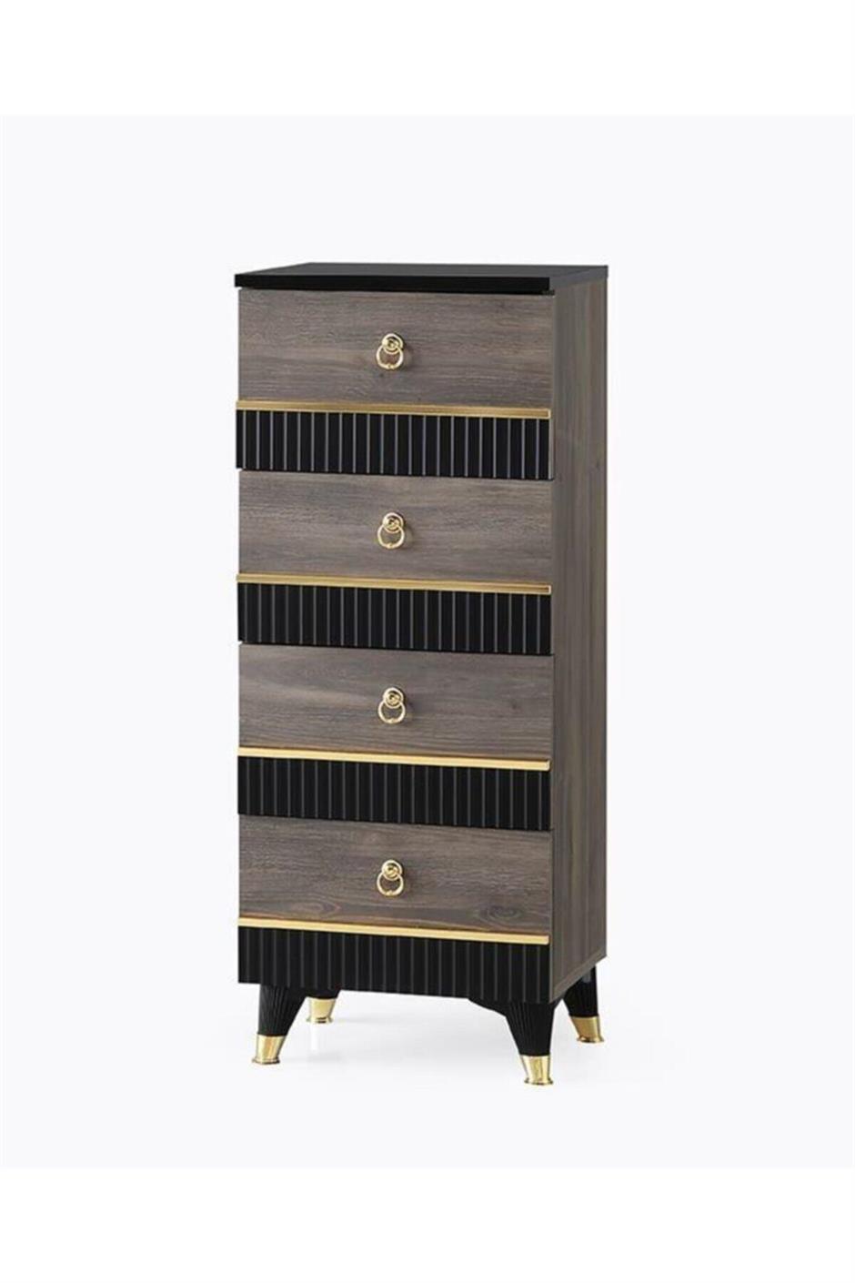 Modern Çekmeceli Mutfak Kiler Ekmeklik Dolabı 