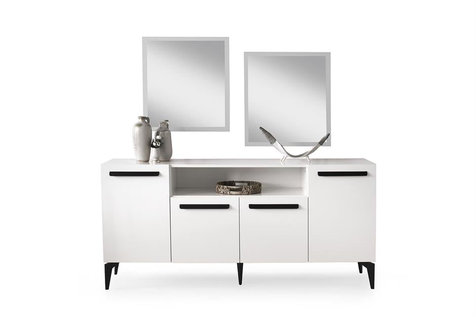 Modern Mercan MDF Aynasız Konsol 160x43x84cm