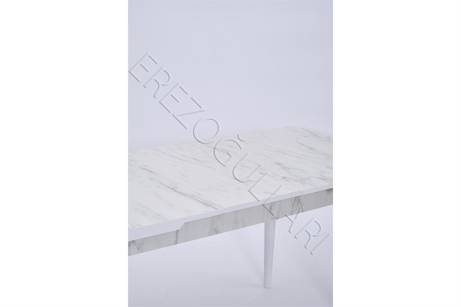 Nehir Beta Banklı Lak Panel Açılır Mutfak Masa Takımı 75x130cm