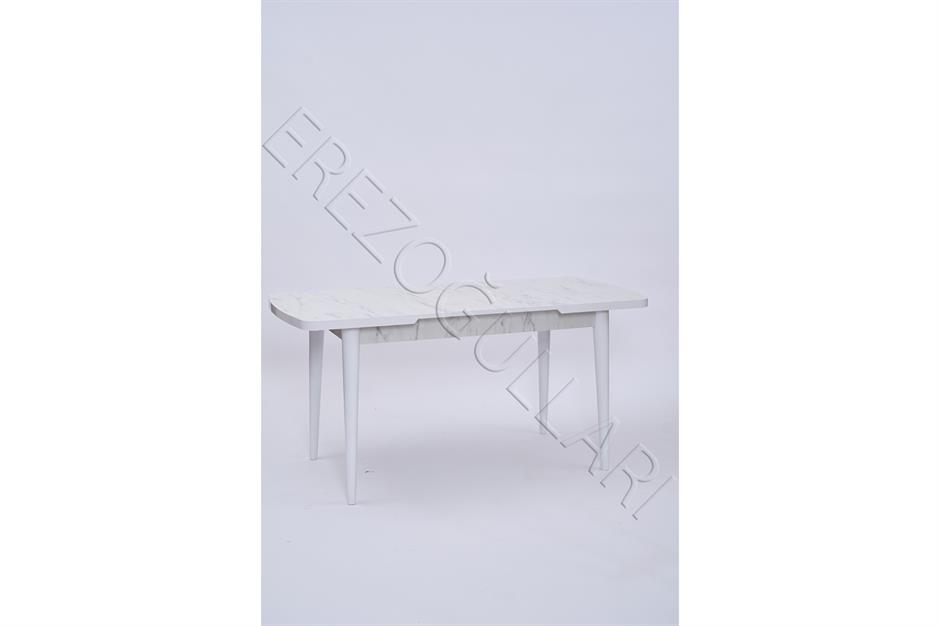 Nehir Beta Banklı Lak Panel Açılır Mutfak Masa Takımı 75x130cm