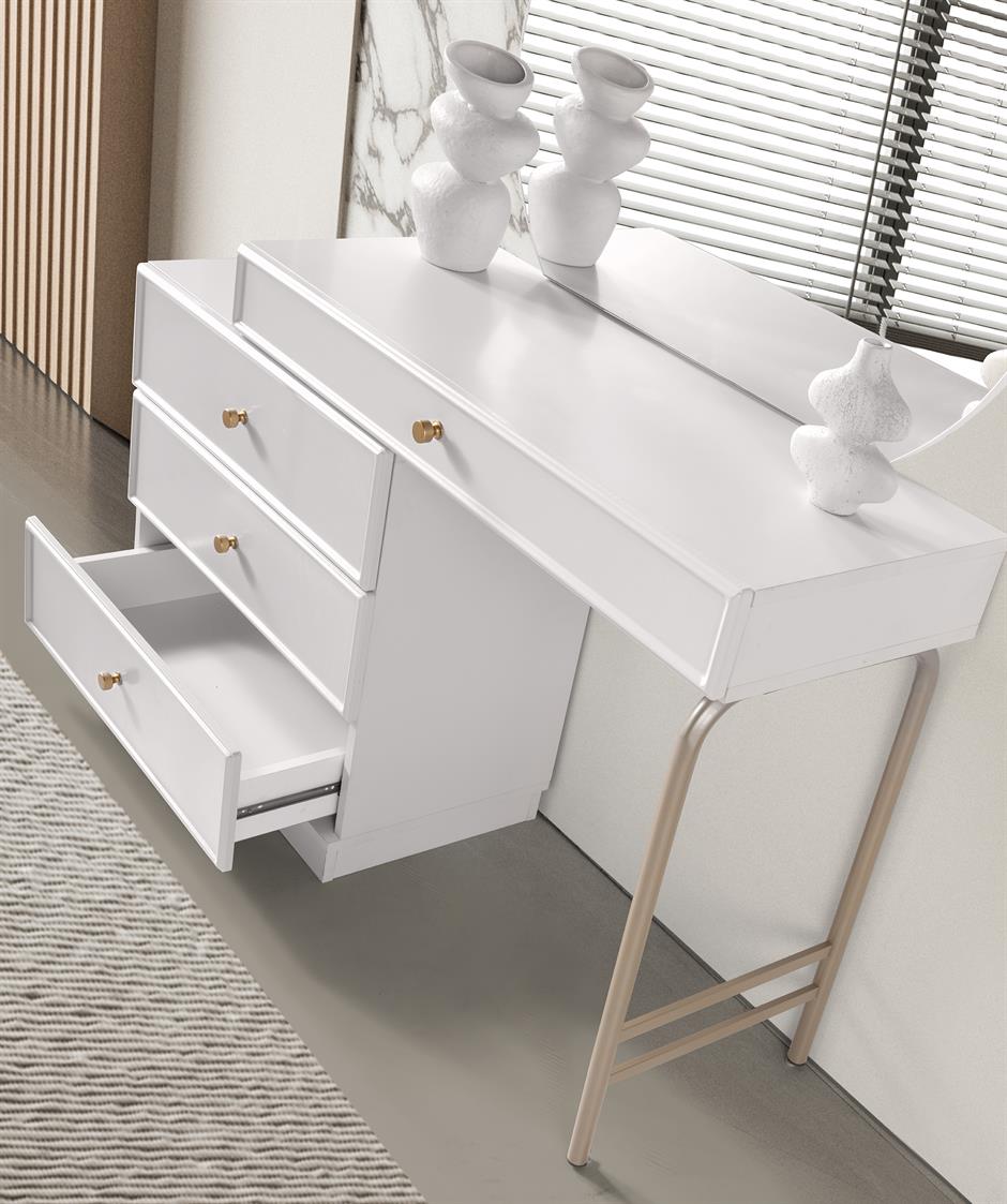 Neom %100 MDF 6 Kapaklı Modern Yatak Odası Takımı Başlıklı
