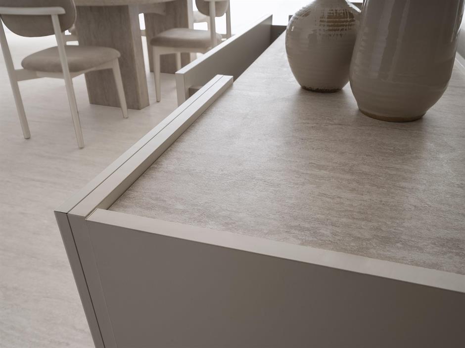 Petra Çekmeceli Dolaplı Aynasız Büfe Konsol 180x48x78cm