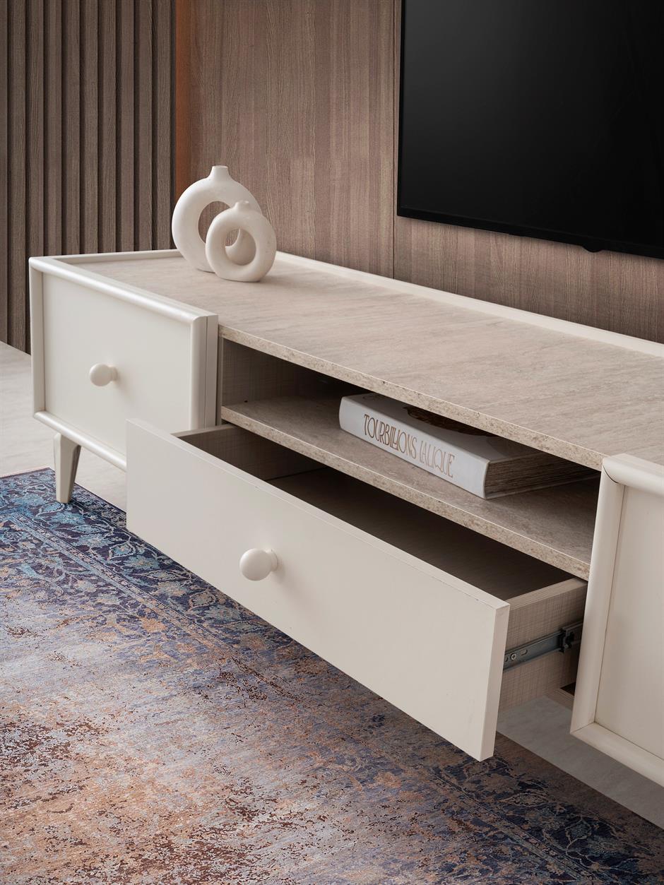 Petra Çekmeceli Tv Sehpası 180x48x45