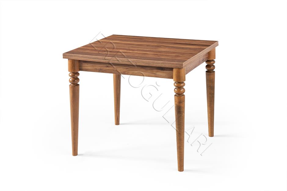 Pınar Ahşap Ayaklı Açılır Mutfak Masası 70x80