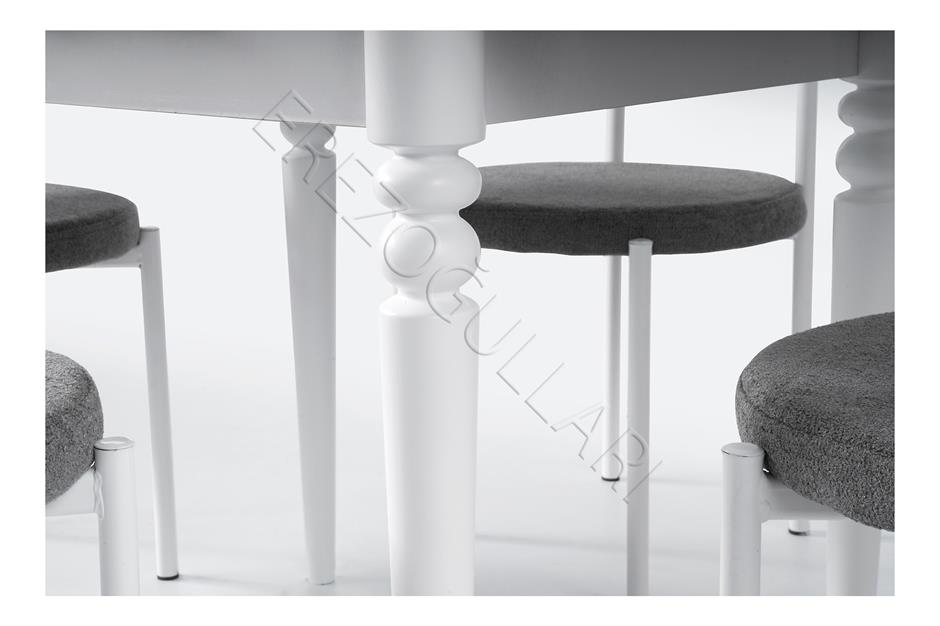 Pınar Alfa Açılır Mutfak Masa Sandalye Takımı 70x80