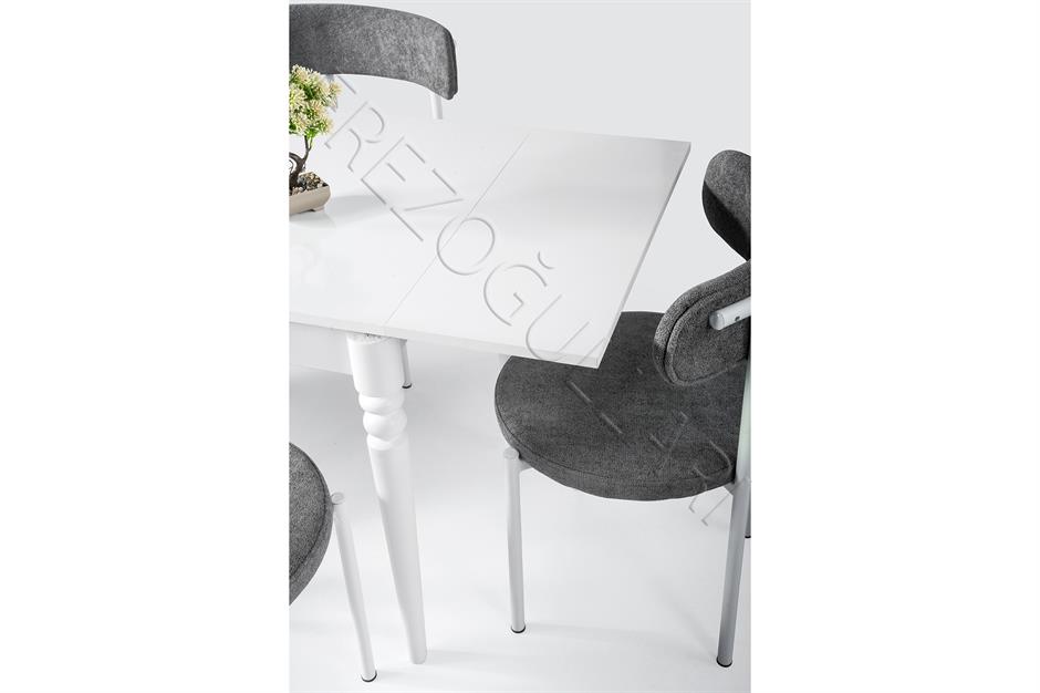 Pınar Alfa Açılır Mutfak Masa Sandalye Takımı 70x80