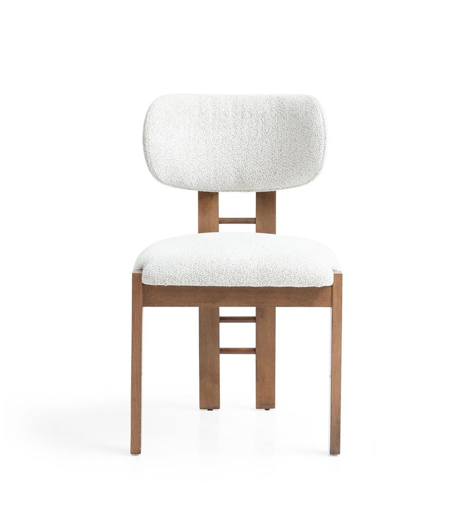 Rodi Ahşap Boyalı Yemek Sandalyesi 2 Li Set