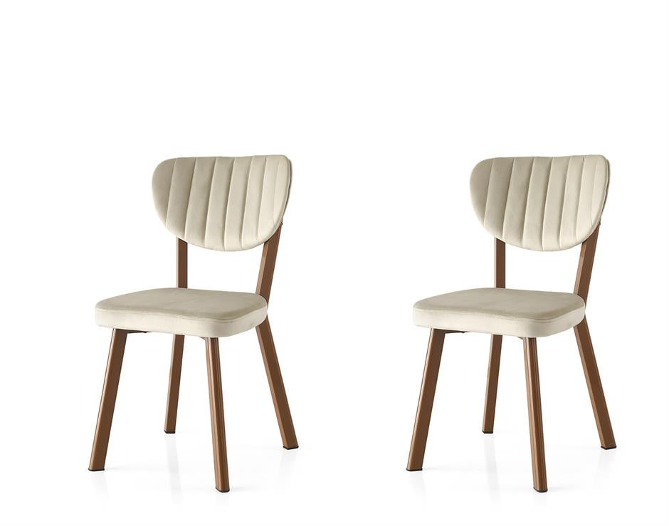 Star Demir Mutfak Sandalyesi 2 Li Set 