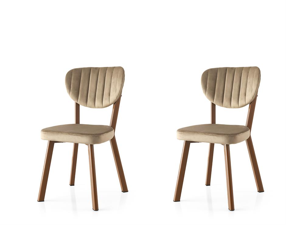 Star Demir Mutfak Sandalyesi 2 Li Set 