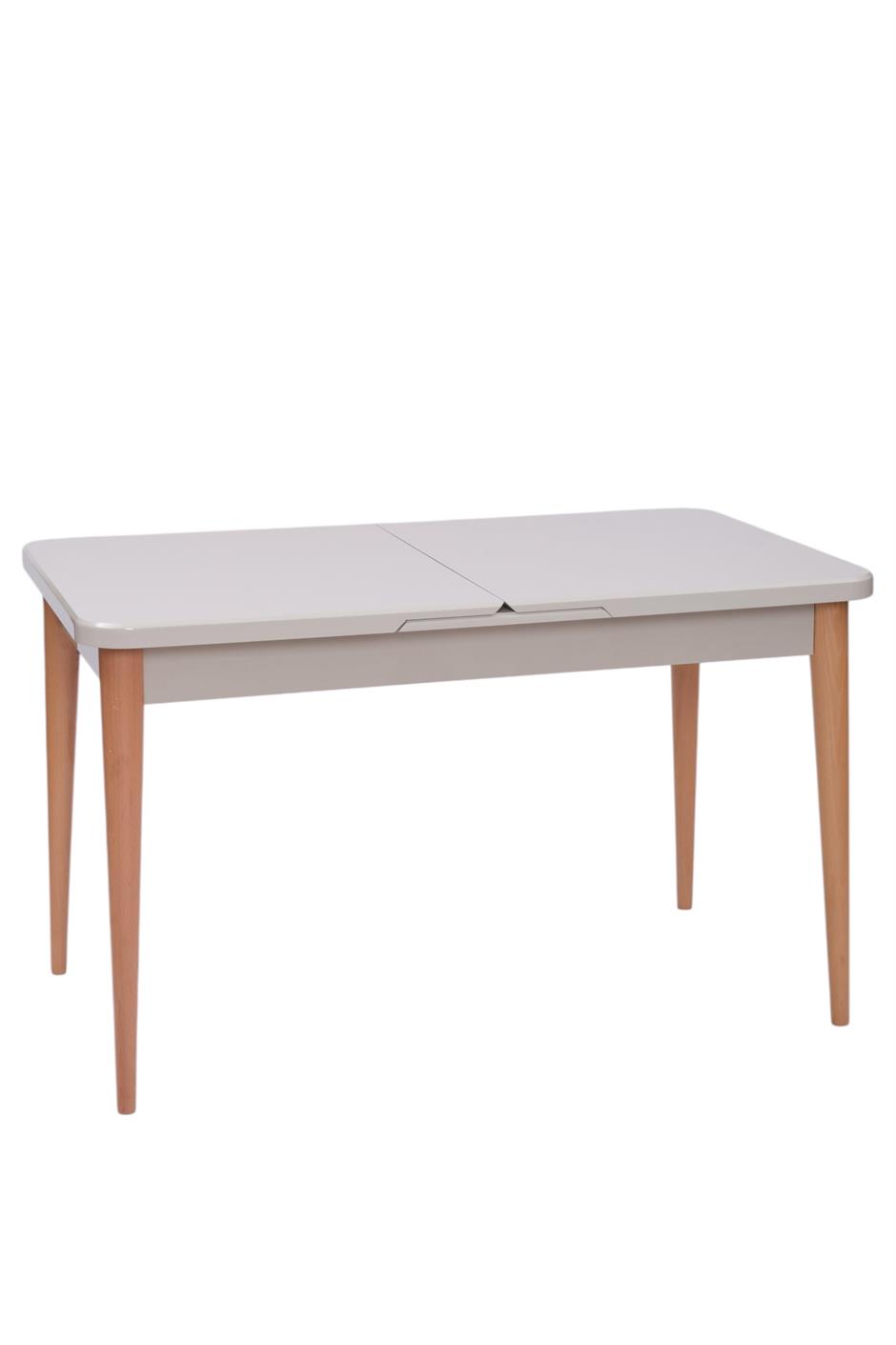 Tuna Kum Beji Lak Panel Mdf Mutfak Masa Takımı 80x130