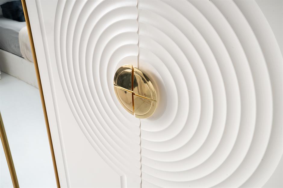 Vega %100 MDF 6 Kapaklı Modern Yatak Odası Takımı Başlıklı