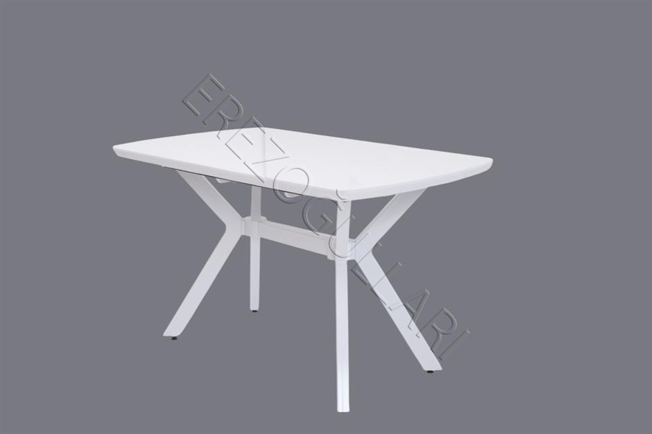 Venedik MDF Lak Panel Açılır Mutfak Masası 80x130cm