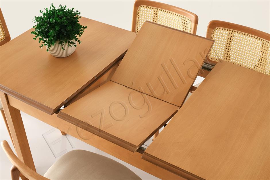 Verona Kırlangıç Agaç Mutfak Masa Sandalye Takımı 70x110