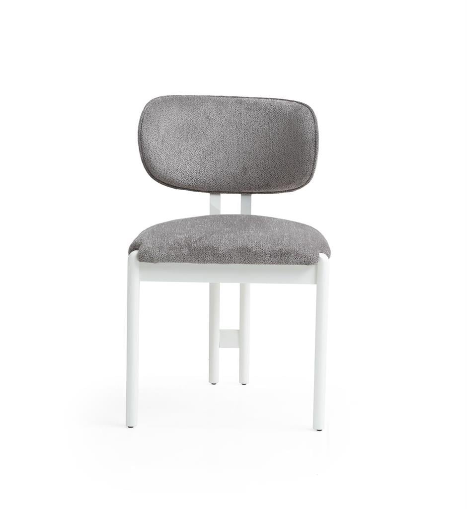 Voyage Ahşap Boyalı Yemek Sandalyesi 2 Li Set