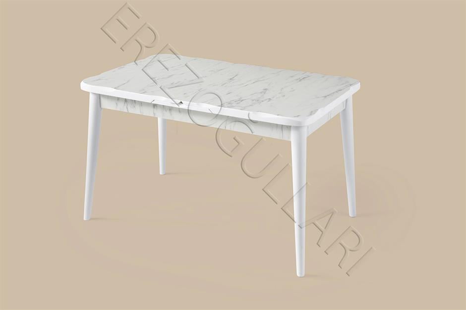 Yakamoz Alfa MDF Mutfak Masa Sandalye Takımı 80x130cm