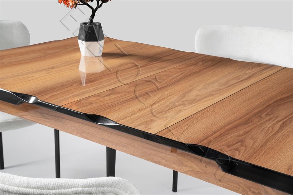 Yakamoz Alfa MDF Mutfak Masa Sandalye Takımı 80x130