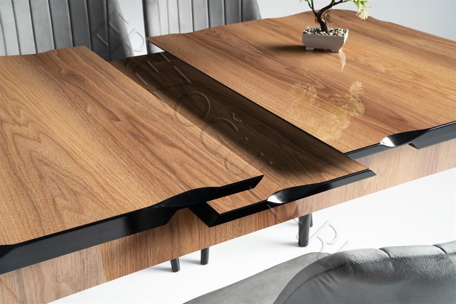 Yakamoz Milano MDF Mutfak Masa Sandalye Takımı 80x130