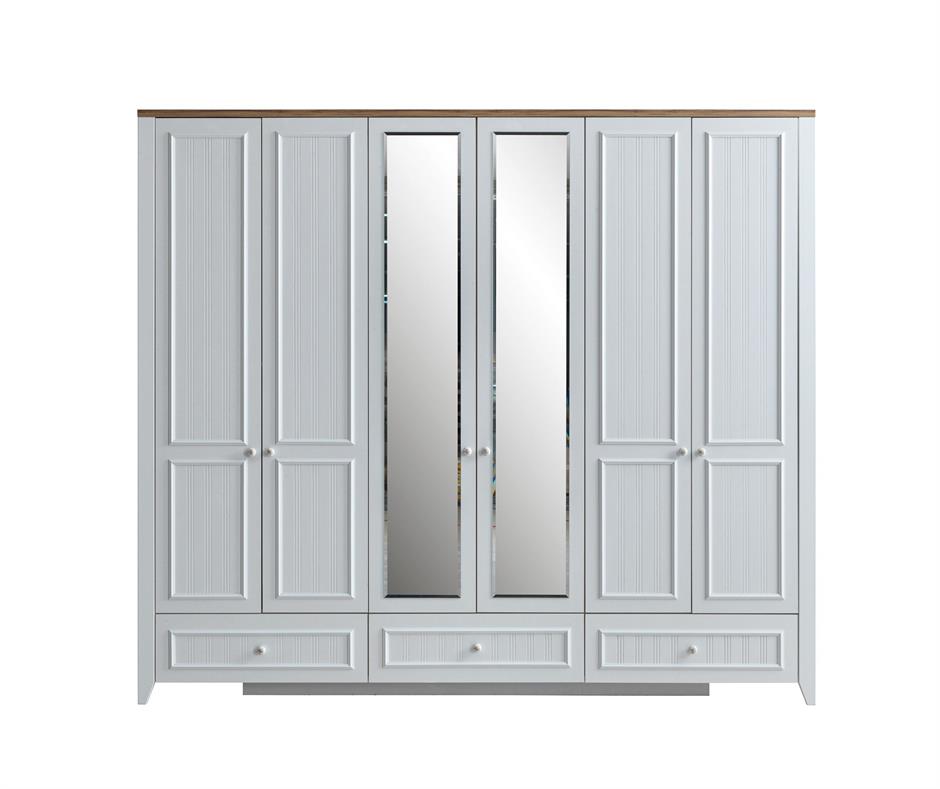Yalı 6 Kapaklı Modern Yatak Odası Takımı Başlıklı