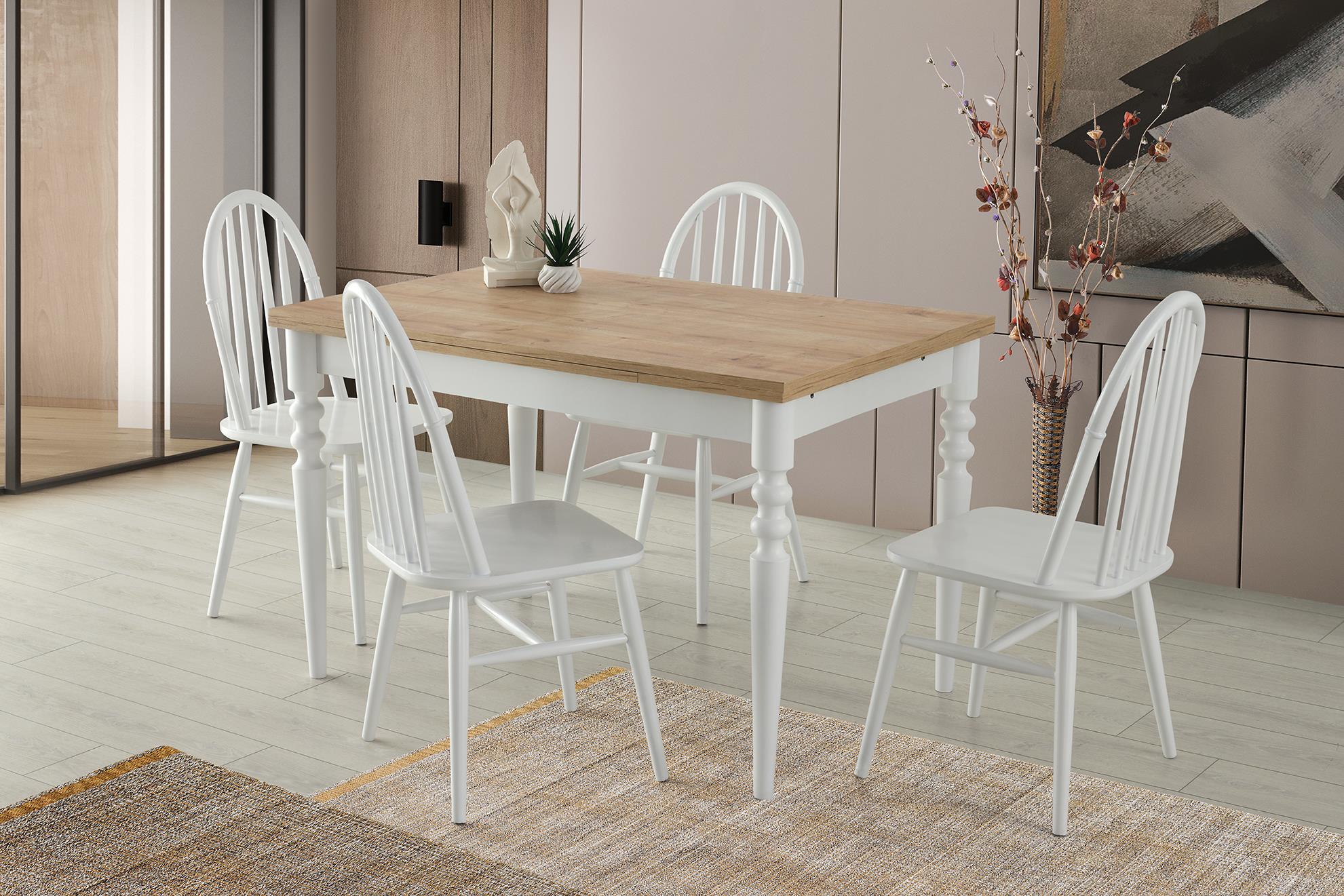 Didim Modern Açılır Sadece Mutfak Masası 80x120