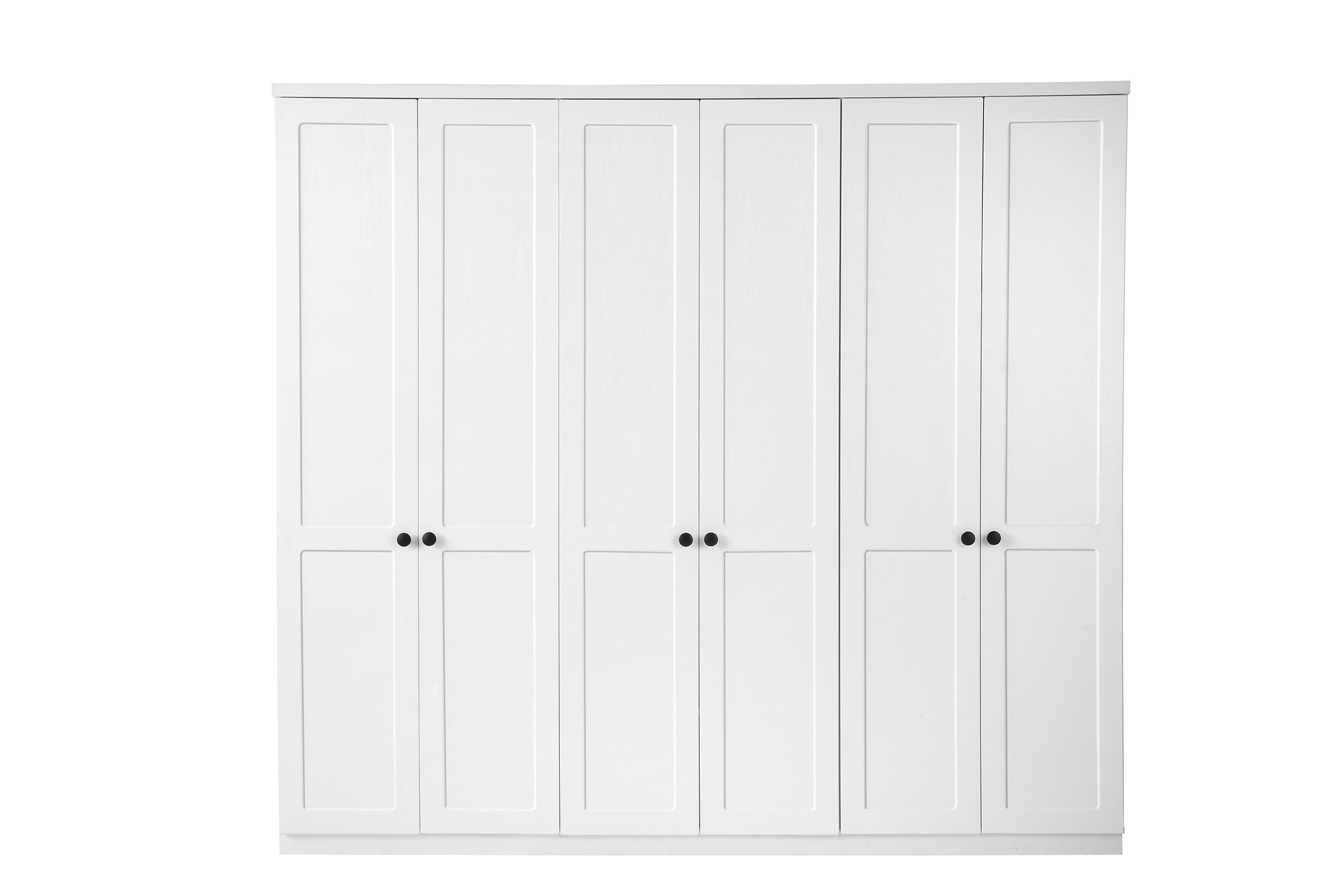 New Line %100 MDF 6 Kapaklı Modern Dolap