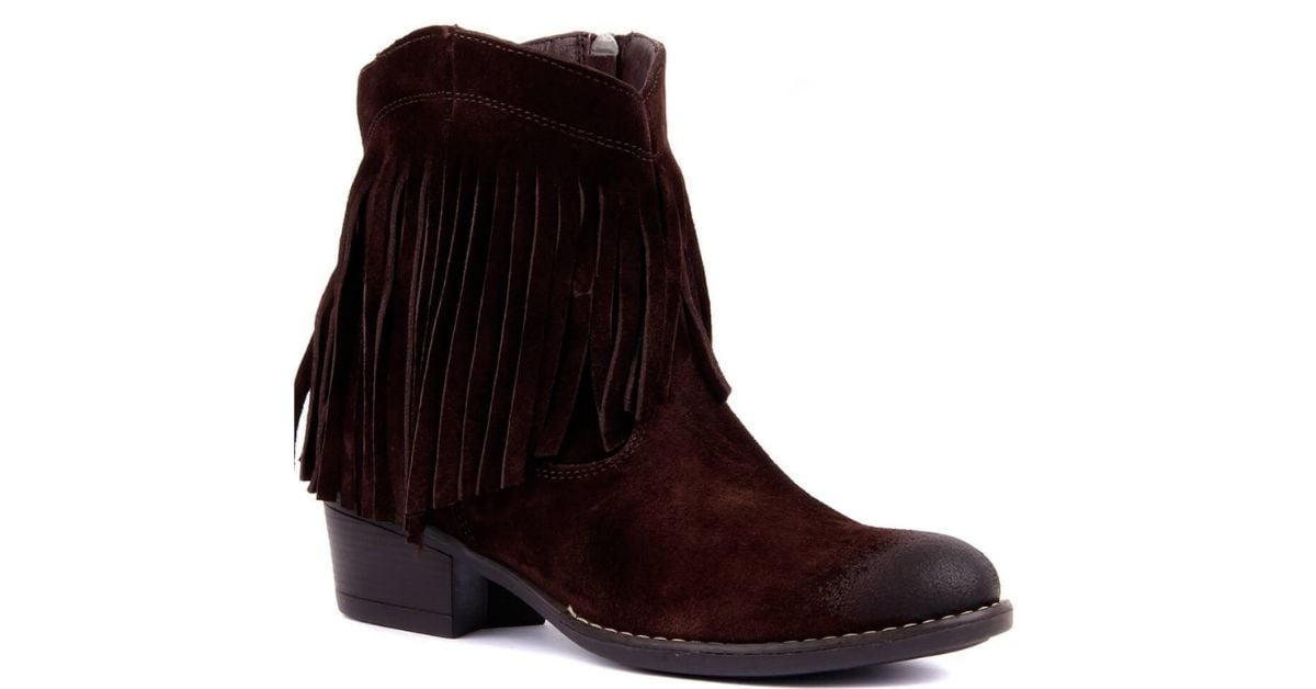 Püsküllü Süet Bot