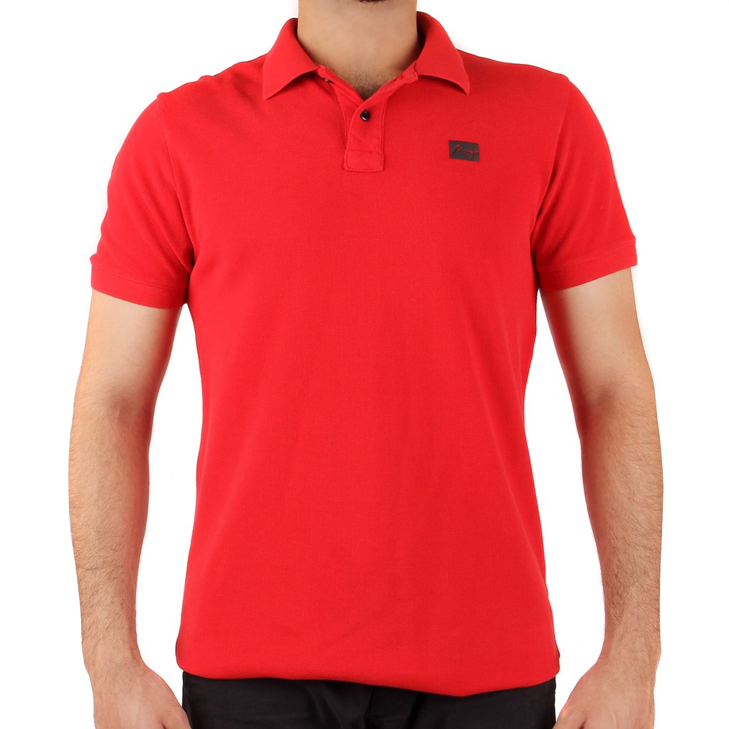 A+ Naples Erkek Kırmızı  Renk Polo Yaka T-shirt