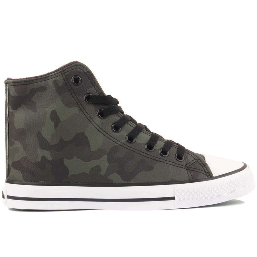 Benetton - Yeşil Renk Bağcıklı Erkek Sneaker