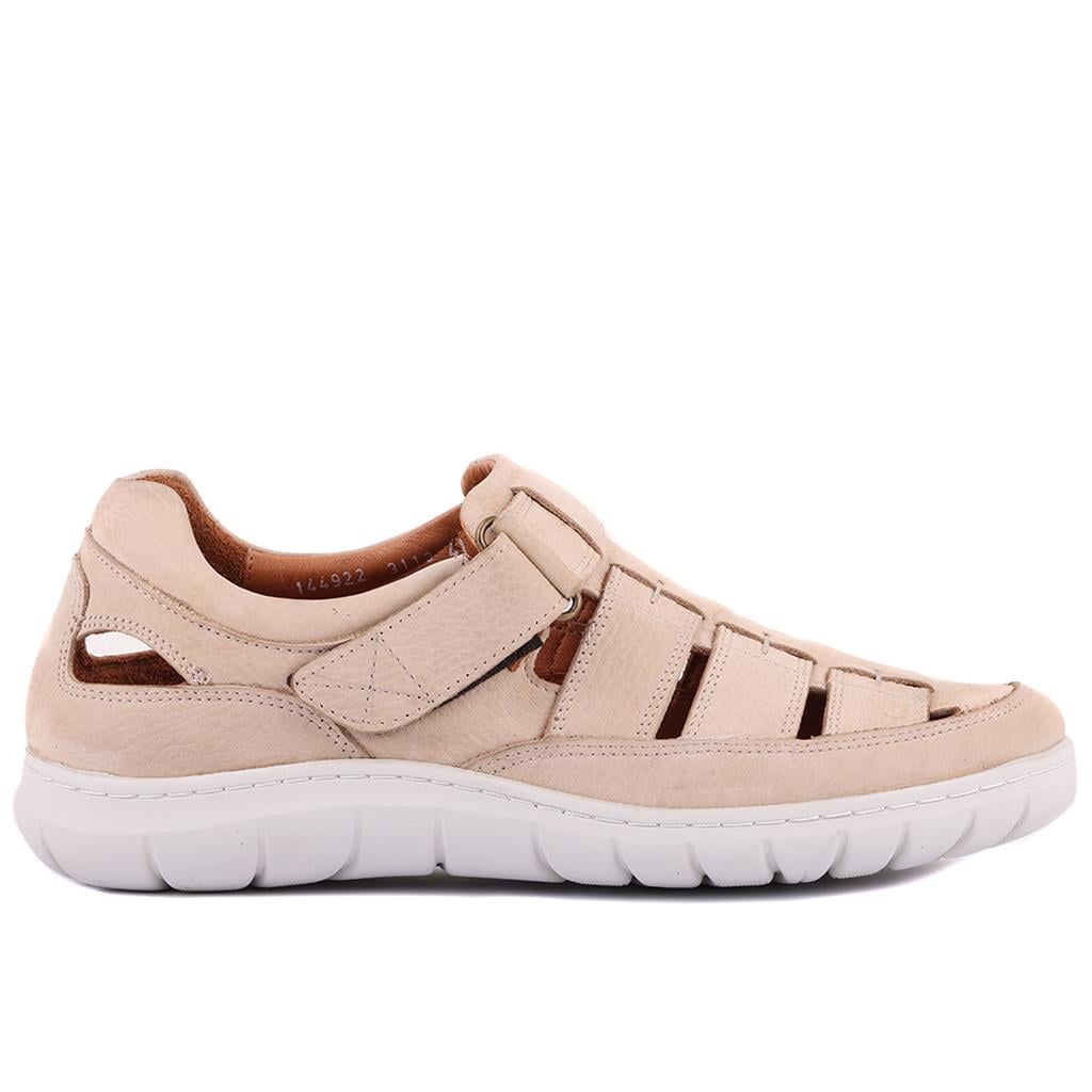 SandaletSail Lakers - Bej Nubuk Cırtlı Erkek Sandalet107-3113-79105 R12 BEIGE MOROCCO