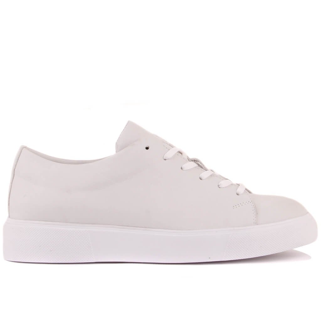 Sail Lakers - Beyaz Deri Bağcıklı Erkek Sneaker