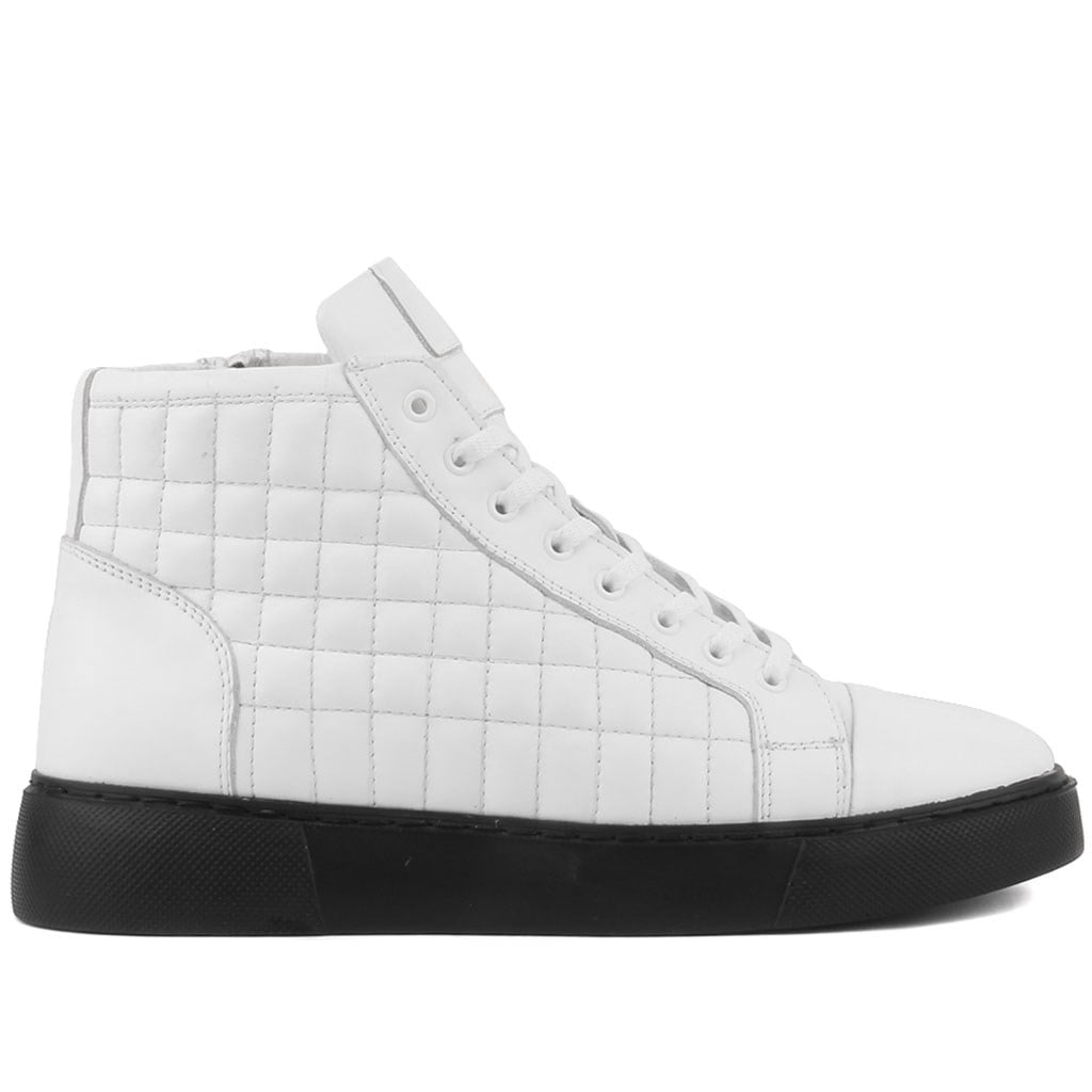 Sail Lakers - Beyaz Deri Eva Taban Sneaker Bot