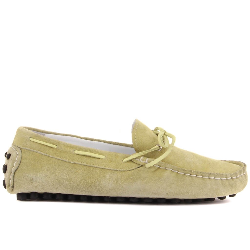 Sail Lakers - Fıstık Yeşili Süet Erkek Loafer