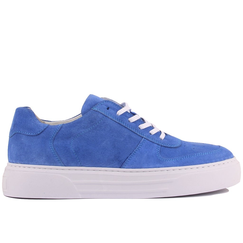 Sail Lakers - Mavi Süet Deri Erkek Sneaker