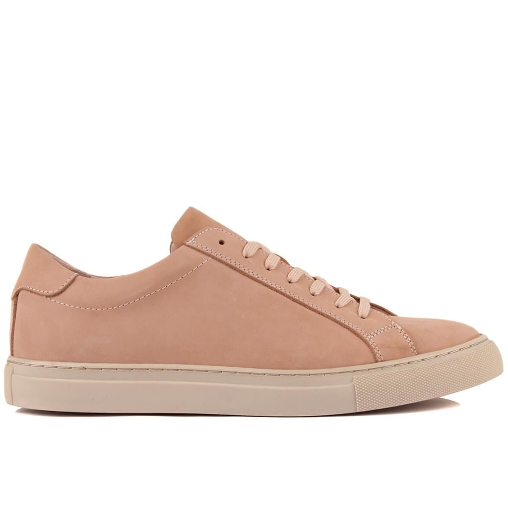 Sail Lakers - Pudra Nubuk Deri Bağcıklı Erkek Sneaker