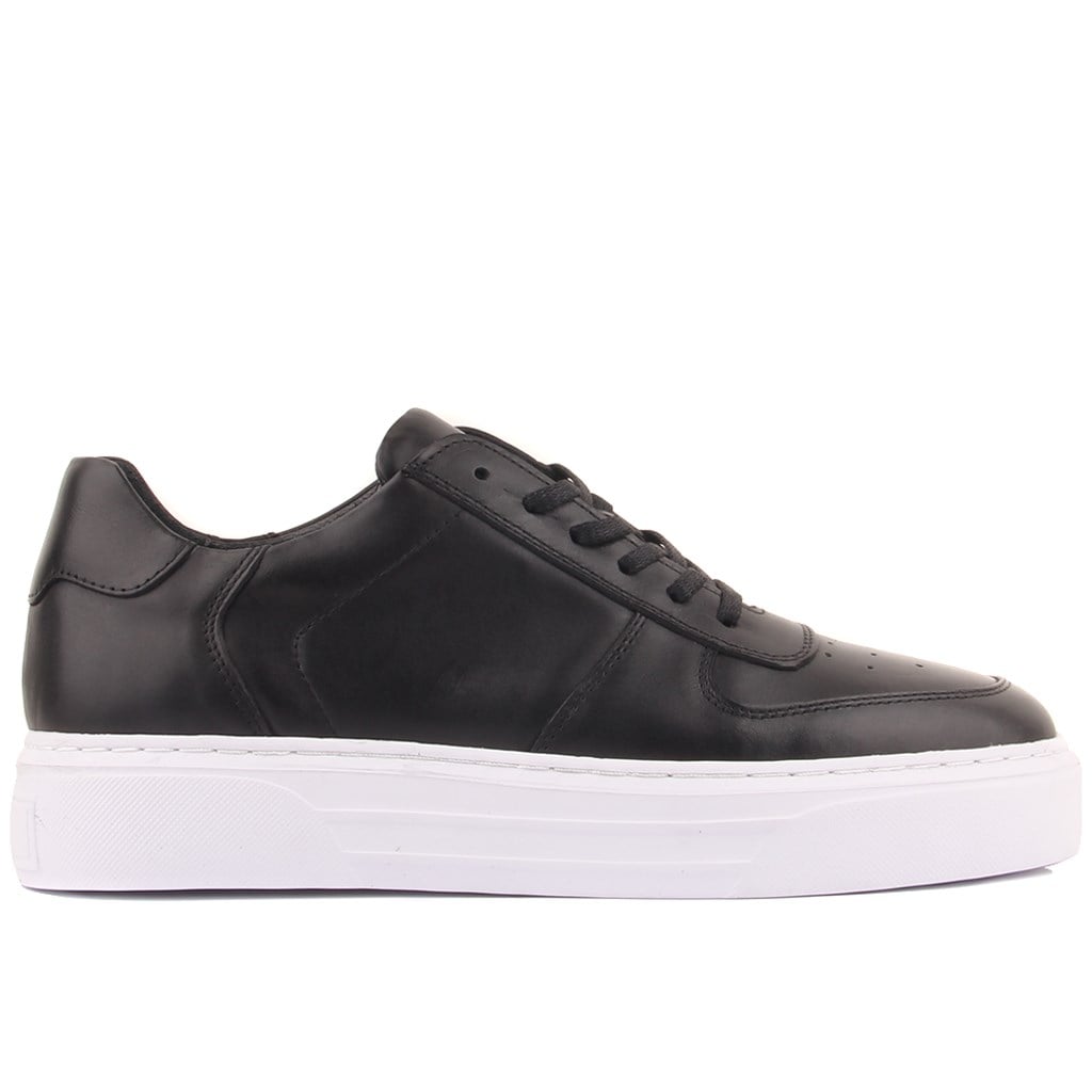 Sail Lakers - Siyah Deri Erkek Sneaker