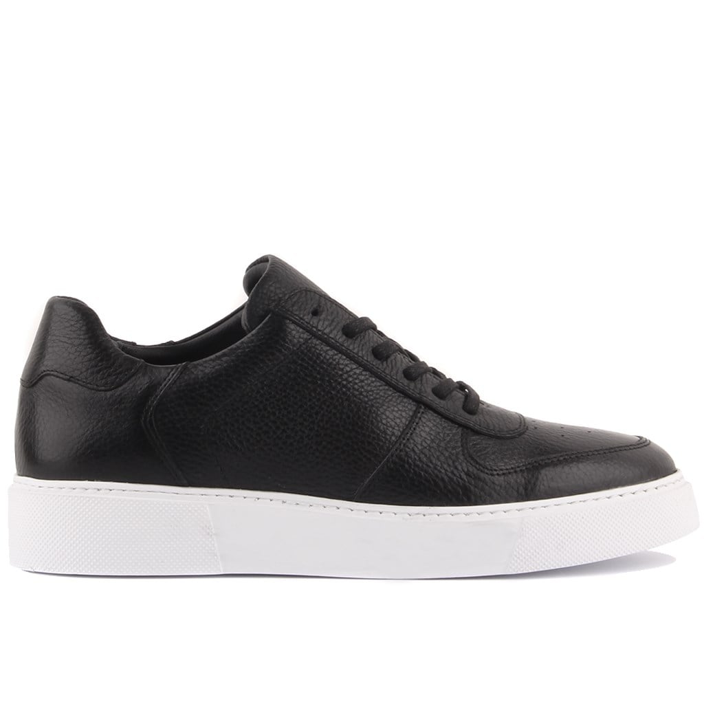 Sail Lakers - Siyah Deri Erkek Sneaker