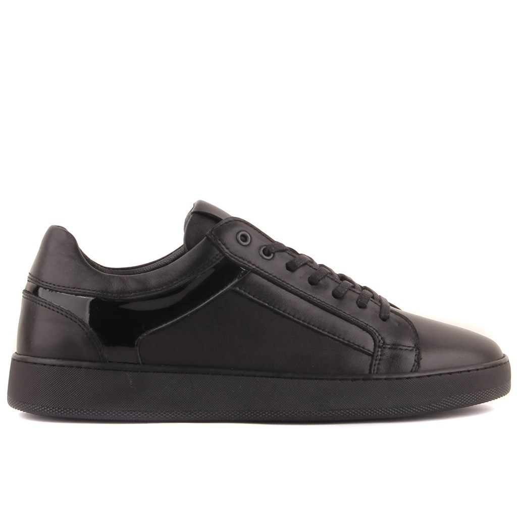 Sail Lakers - Siyah Deri Erkek Sneaker