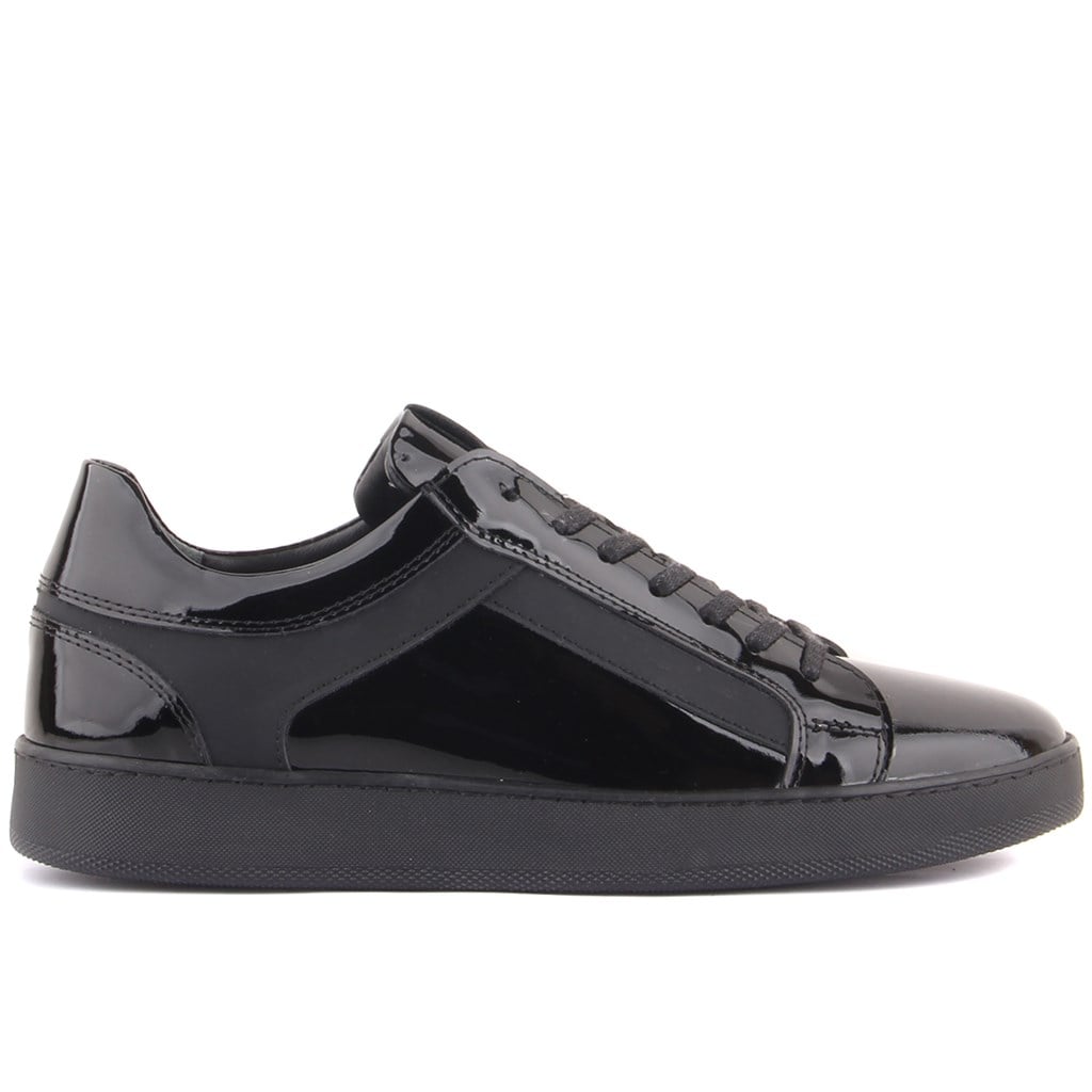 Sail Lakers - Siyah Rugan Deri Erkek Sneaker
