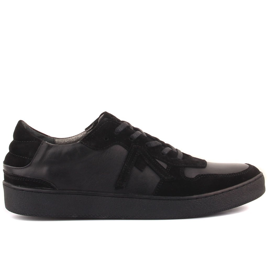 Sail Lakers - Siyah Süet, Deri Erkek Sneaker